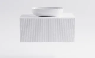 Тумба с раковиной Astra-Form М-40 4631177713316 100 см белый матовый